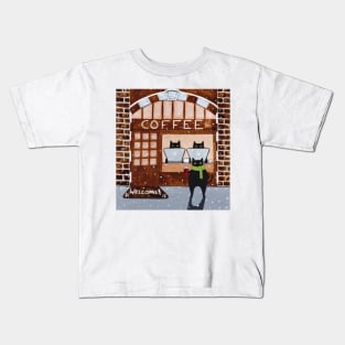 The Cats Coffeehouse Kids T-Shirt